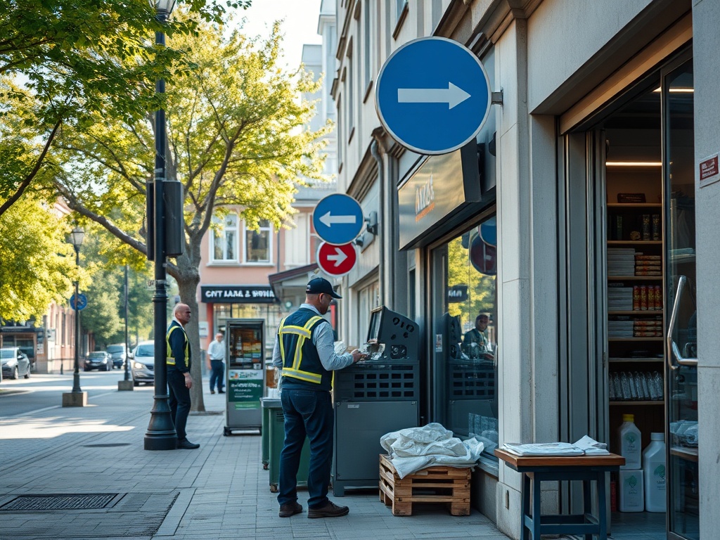 Logo Górnika Zabrze na tle Areny Zabrze - możliwości pracy dla mieszkańców