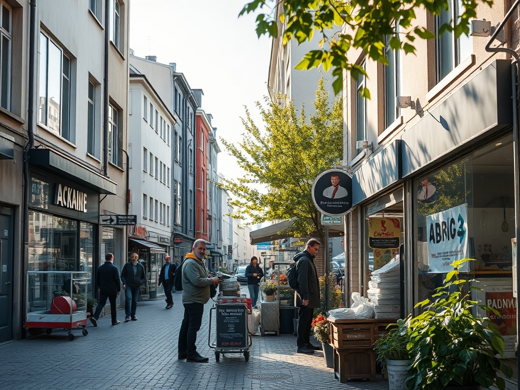 Pracownicy przygotowujący Arenę Zabrze przed meczem Górnika z Termalicą, widoczne logo Górnika Zabrze.