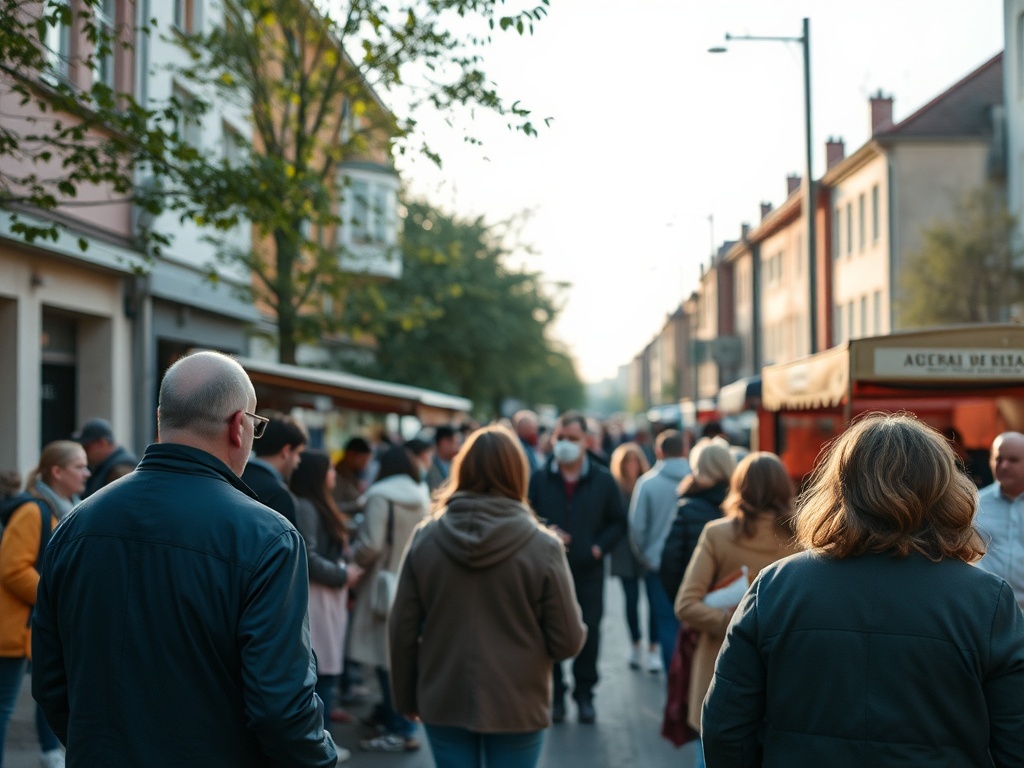 Ilustracja symbolizująca Dzień Ziemi z elementami Zabrza, np. zielone drzewa na tle miejskiego krajobrazu.