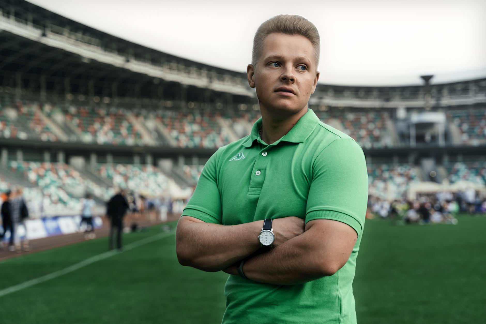 Antonio Colak w koszulce Górnika Zabrze, zdjęcie z meczu piłkarskiego, transfer piłkarza